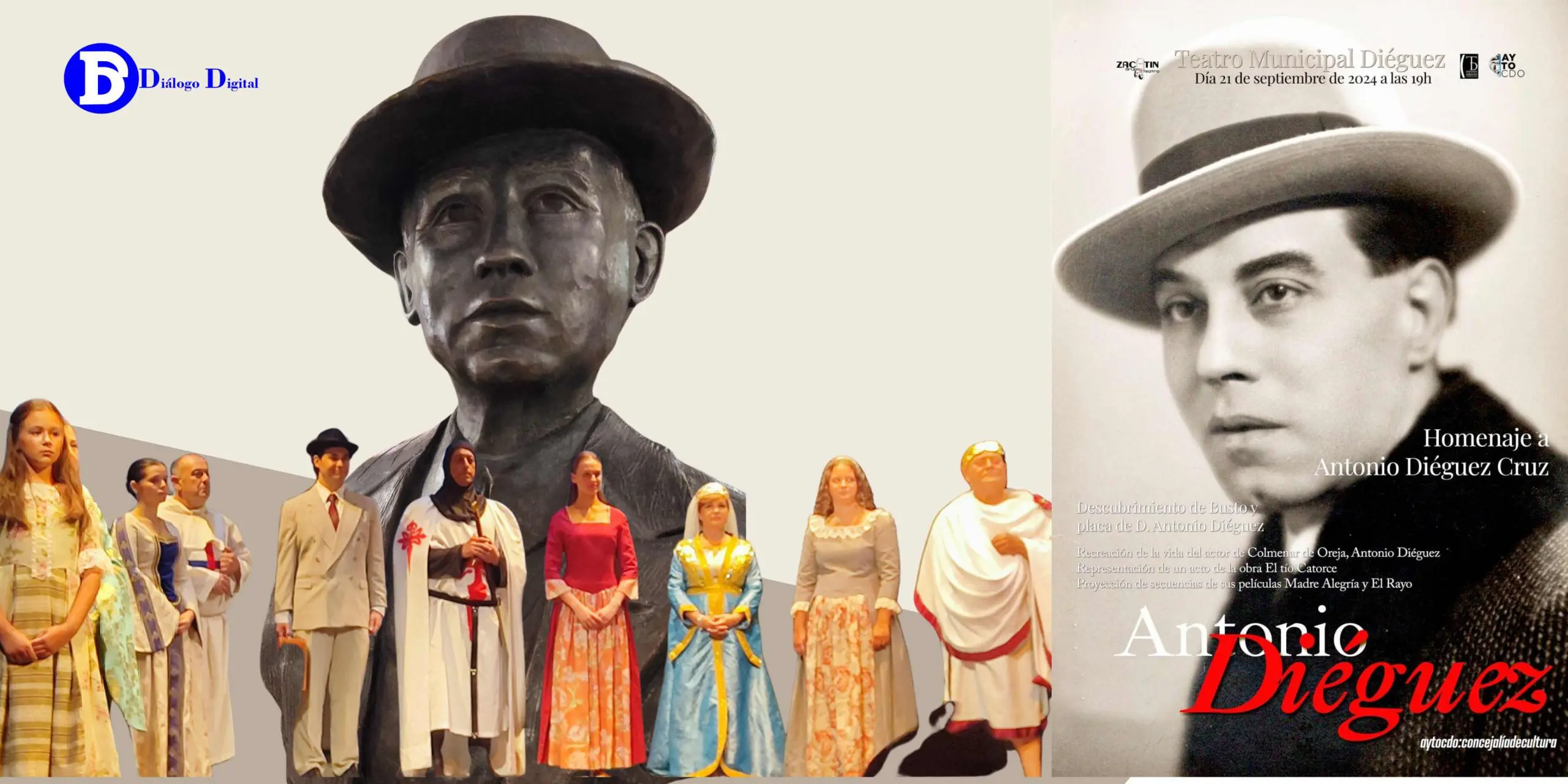 Colmenar de Oreja rinde homenaje a Antonio Díez en el 120 aniversario de su nacimiento