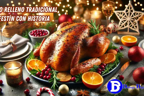 Pavo Relleno Tradicional - Un Festín con Historia