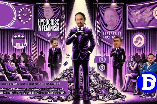 ¡El Feminismo de Chiste se Desploma: Monedero el Baboso, Errejón el Donjuán y el Lenin de Mercadona, Vaya Hatajo de Caraduras!