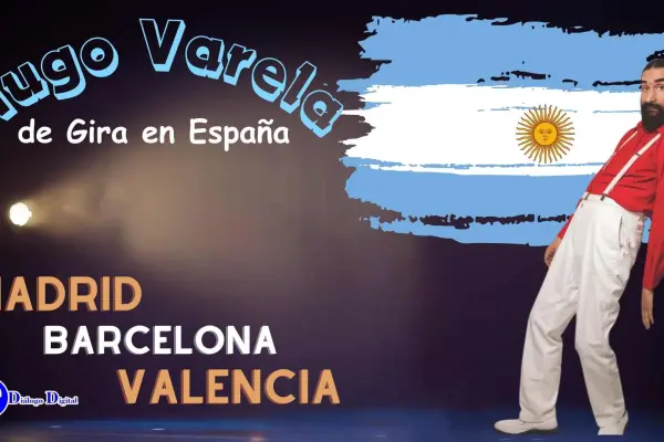Hugo Varela trae su humor y música única a España en marzo