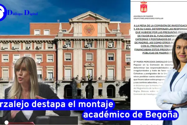 Mercedes Zarzalejo destapa el montaje académico de Begoña Gómez en la Universidad Complutense