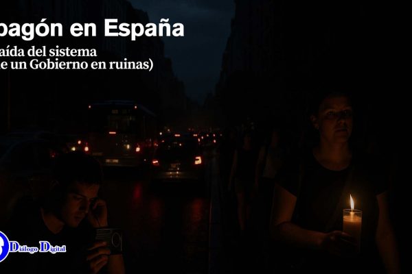 Apagón en España colapsa el sistema eléctrico y político del país
