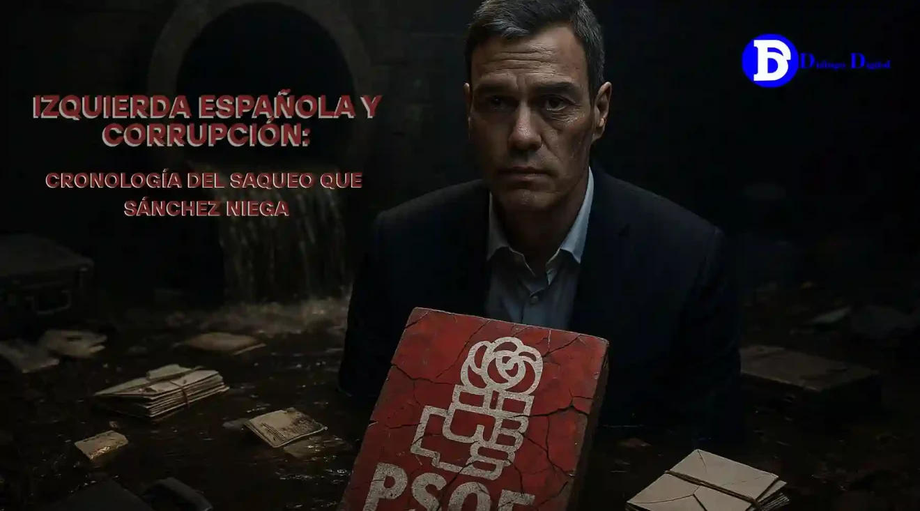 Corrupción del PSOE y la izquierda en España con Pedro Sánchez
