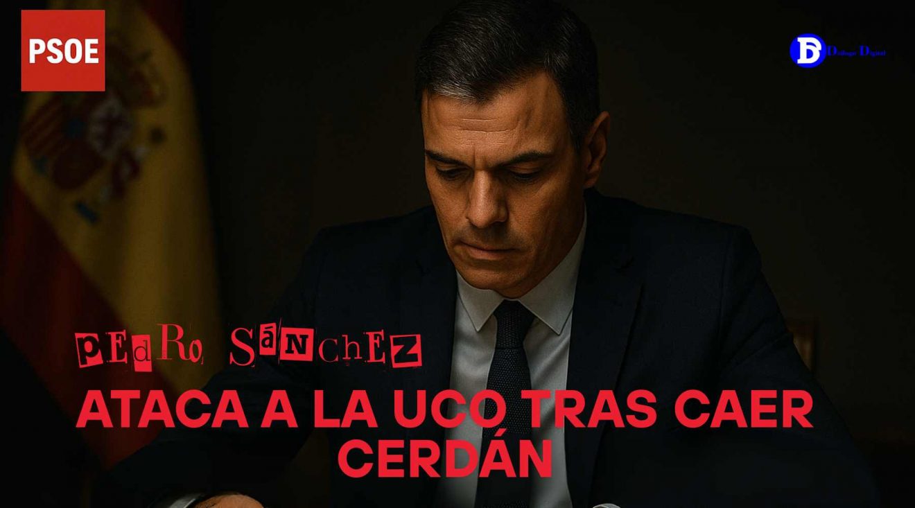 Pedro Sánchez escribiendo su carta tras la dimisión de Santos Cerdán