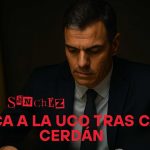 Pedro Sánchez escribiendo su carta tras la dimisión de Santos Cerdán
