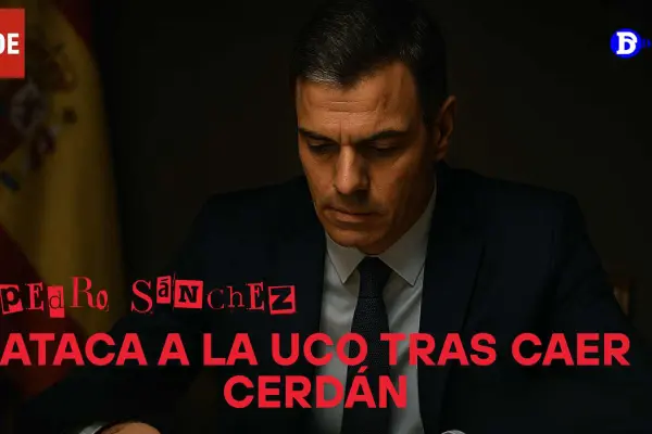 Pedro Sánchez escribiendo su carta tras la dimisión de Santos Cerdán