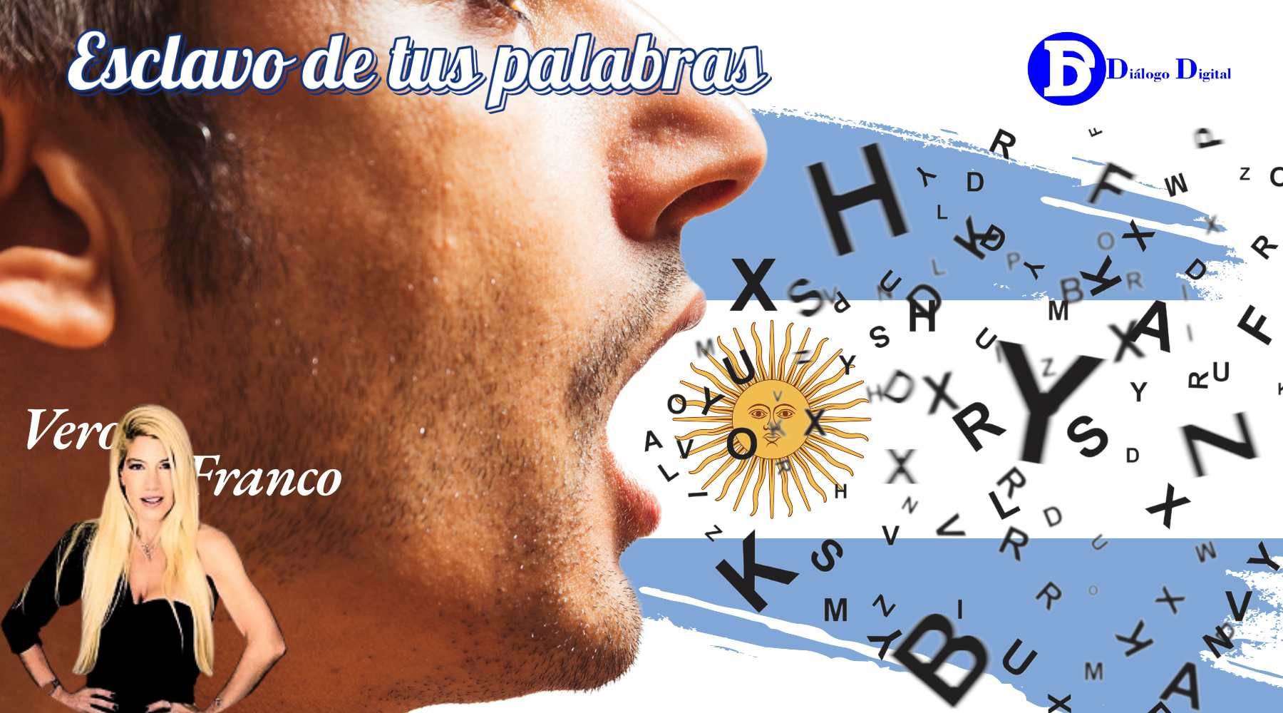 Ilustración conceptual sobre el significado de ser esclavo de tus palabras