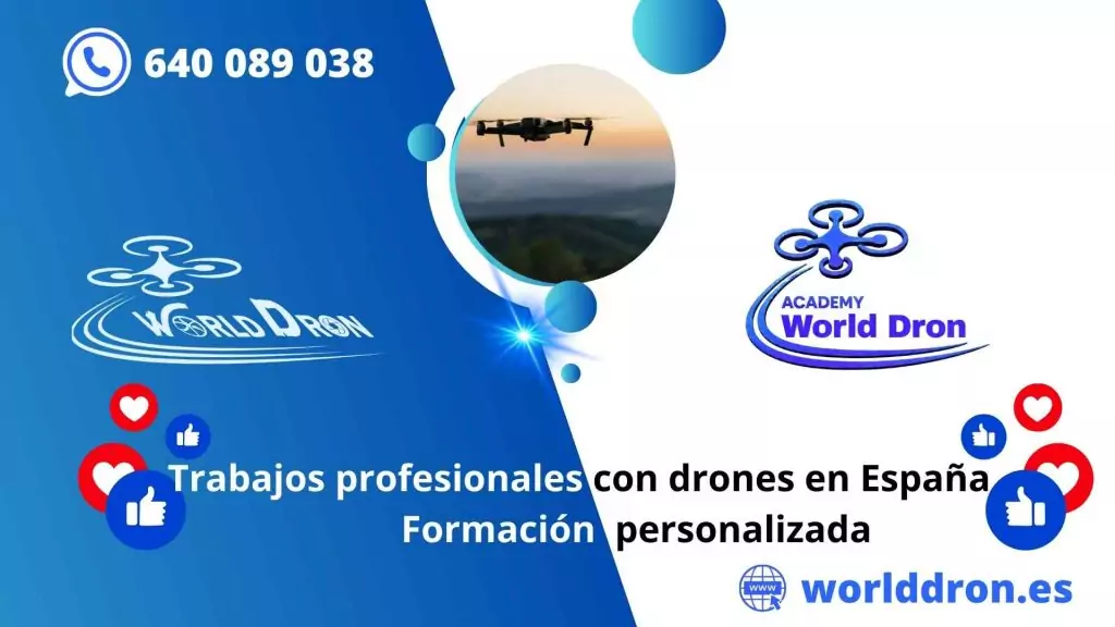 World Dron trabajos profesionales con Drones.