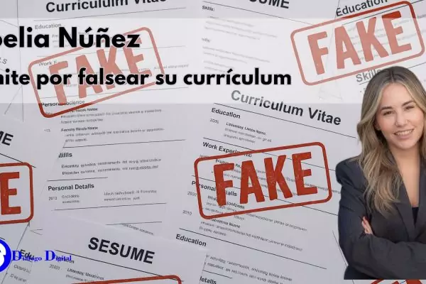 Noelia Núñez dimite por falsear su currículum