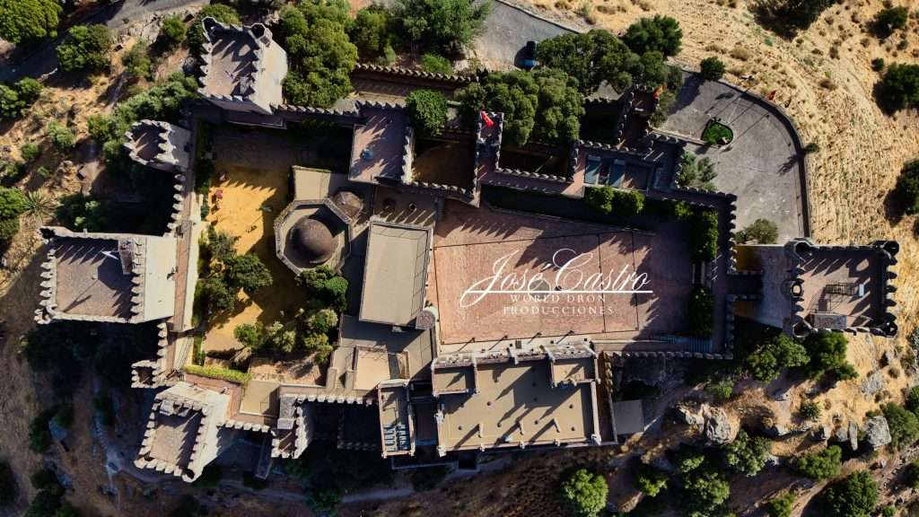 Castillo Almodóvar del Río. Imagen II Aérea World Dron