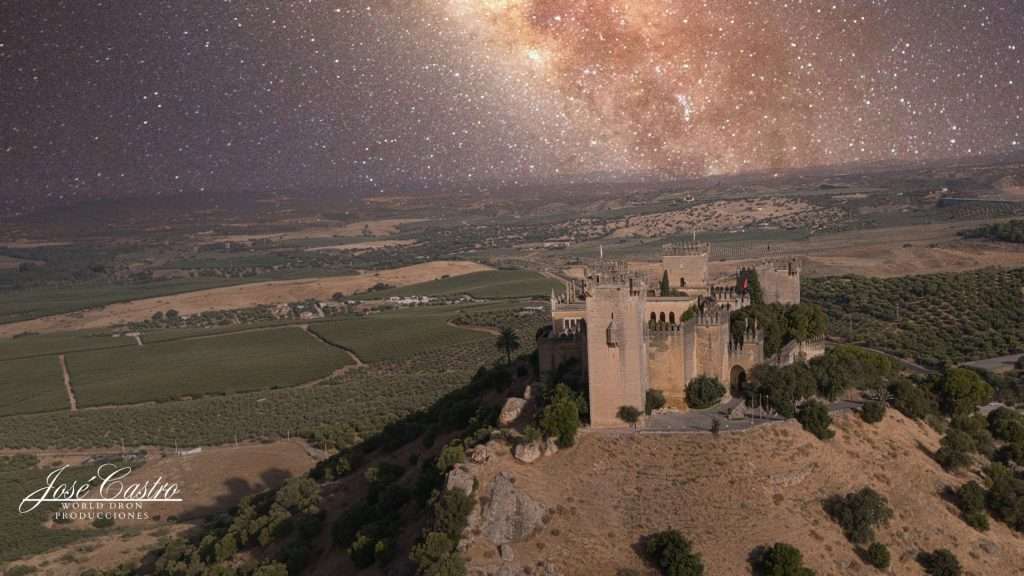 Castillo Almodóvar del Río. Imagen IV Aérea World Dron