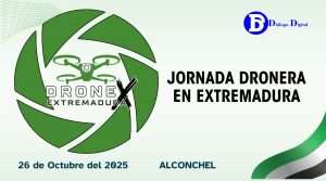 Jornada Dronera en Extremadura