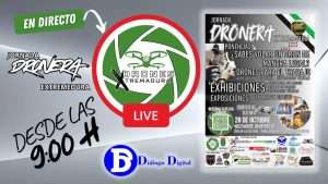 Jornada Dronera Extremadura 2025: directo, talleres y el futuro de los drones profesionales
