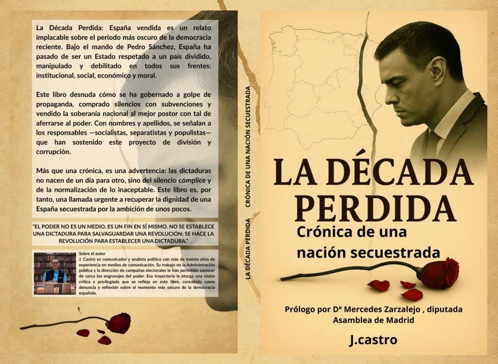 La Década Perdida: el libro que desnuda la España del sanchismo
