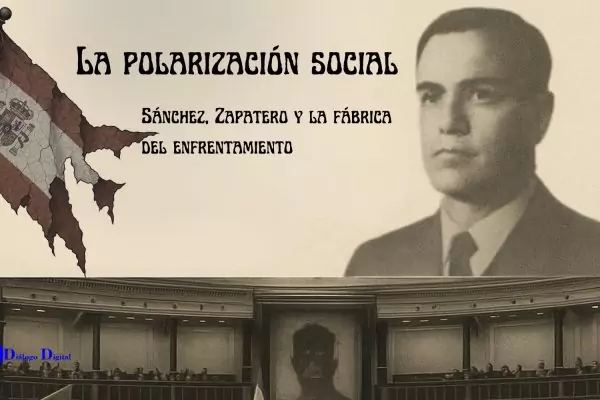La polarización social: Sánchez, Zapatero y la fábrica del enfrentamiento