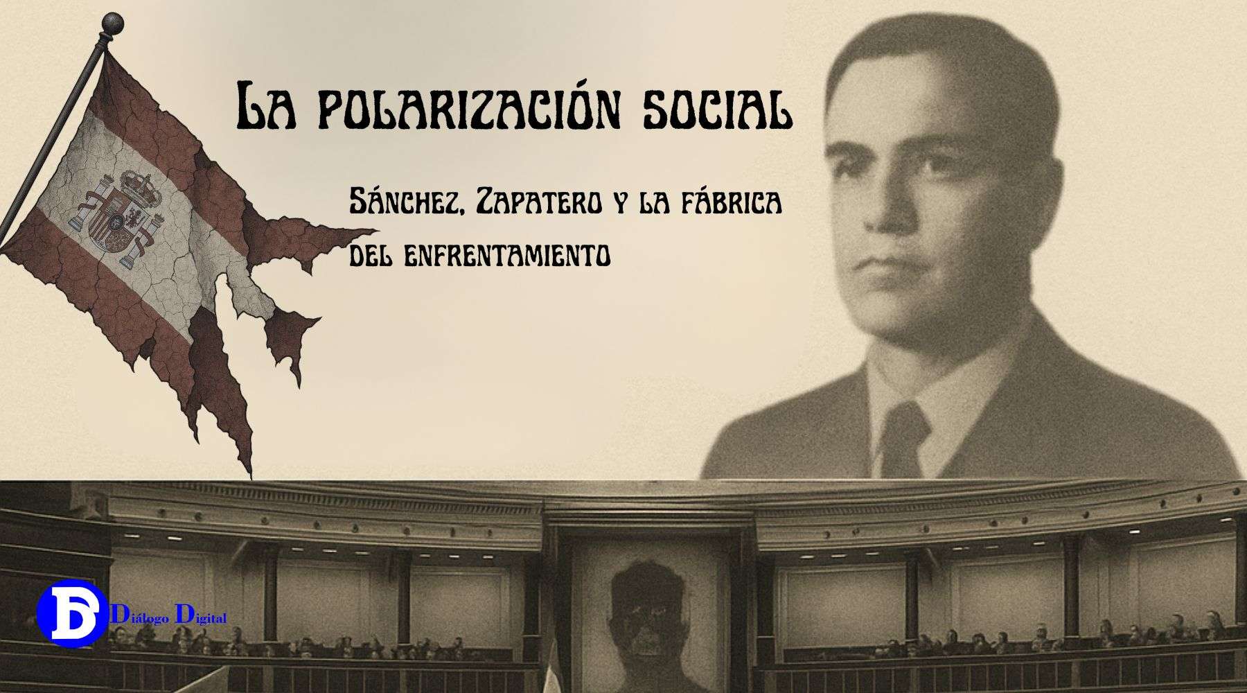 La polarización social: Sánchez, Zapatero y la fábrica del enfrentamiento