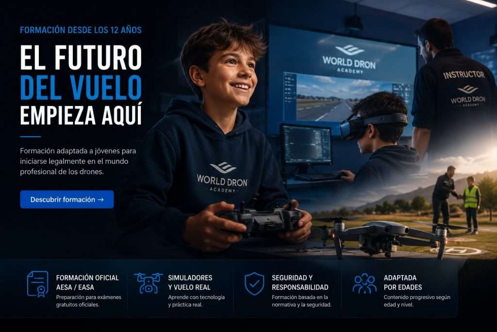 Formación pilotos de drones World Dron.es