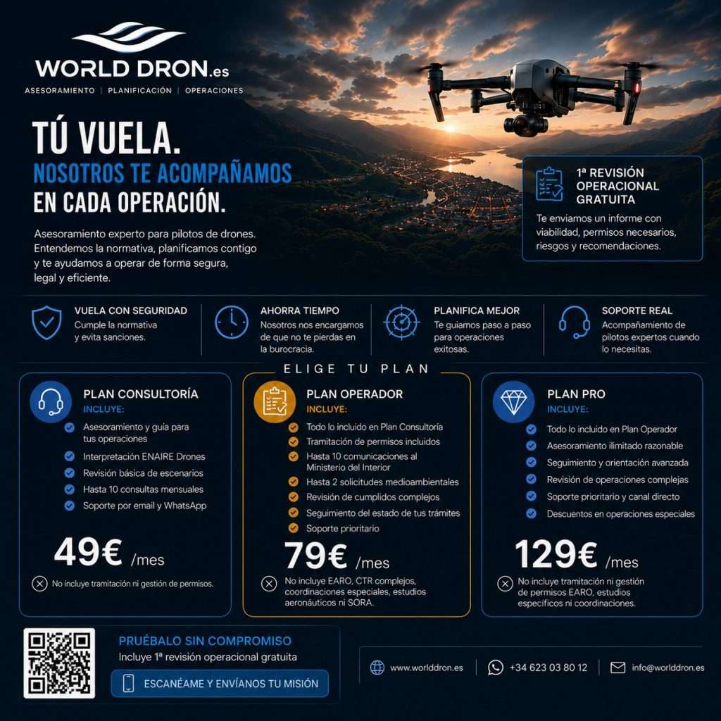 Asesoramiento y planificación de operaciones | World Dron