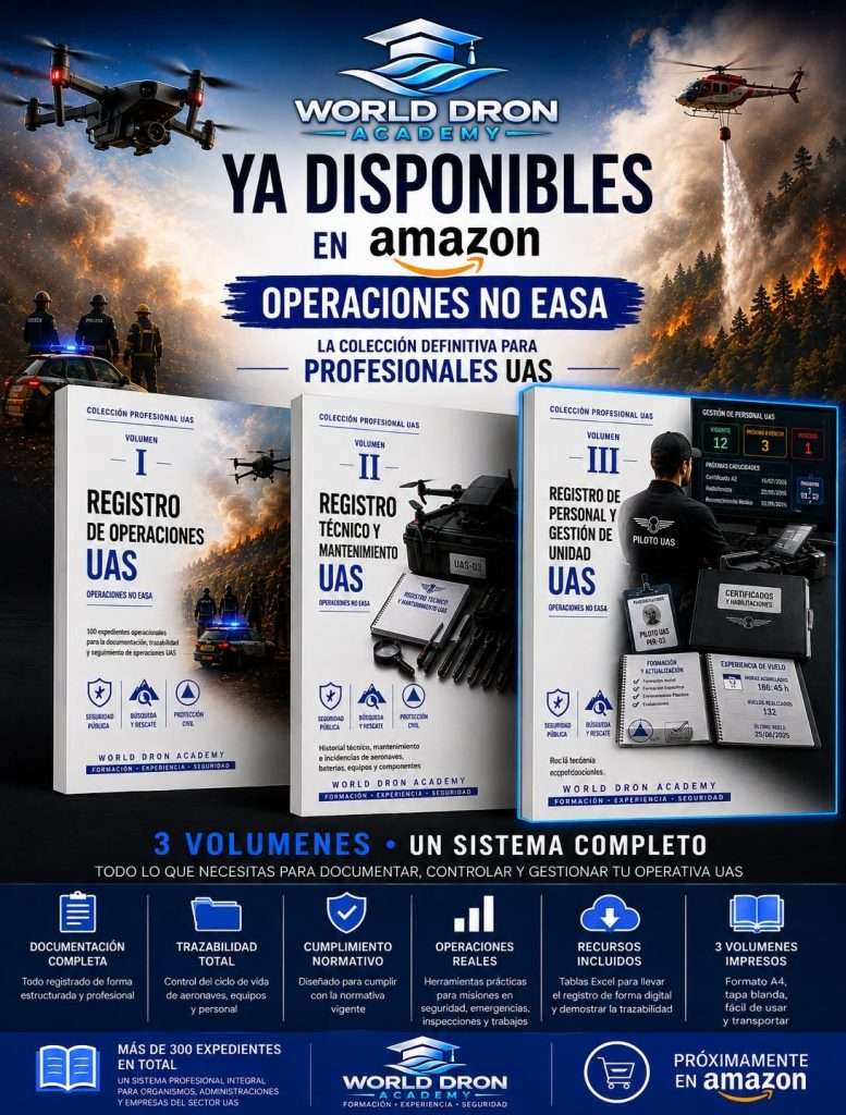 La mejor colección de libros para Pilotos de Drones