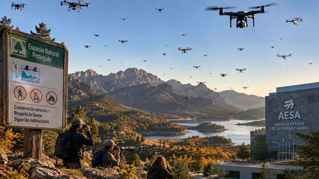 Drones, medioambiente y desinformación